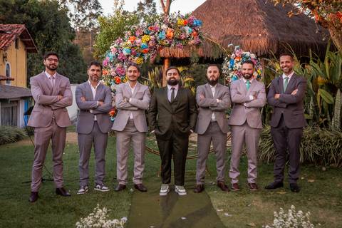 Fotografia de casamento natural e elegante'