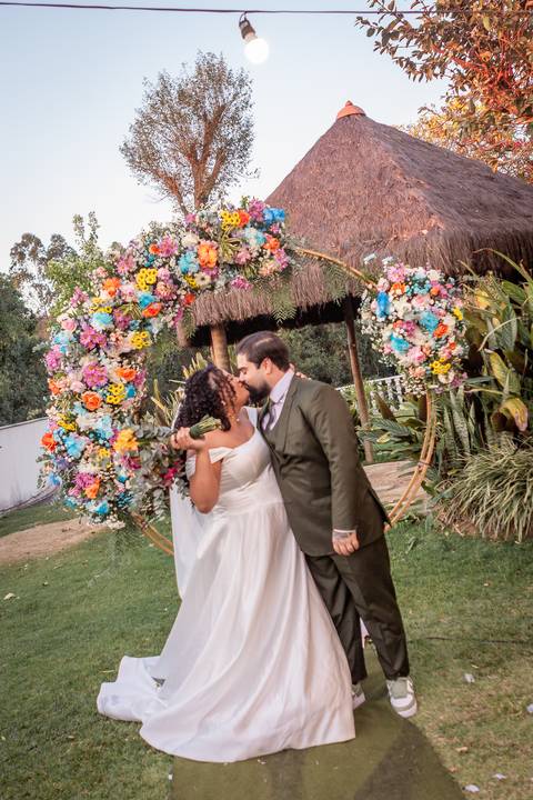 Fotografia de casamento natural e elegante'