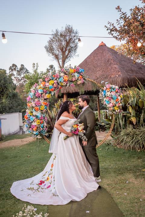 Fotografia de casamento natural e elegante'