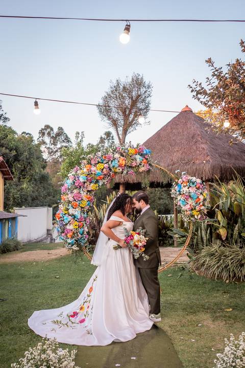 Fotografia de casamento natural e elegante'
