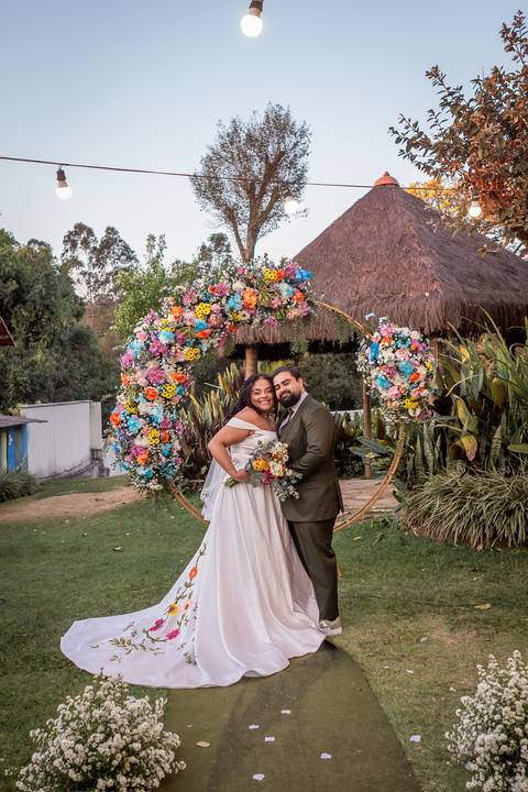 Fotografia de casamento natural e elegante'