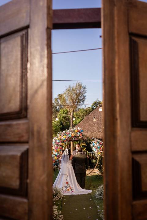 Fotografia de casamento natural e elegante'