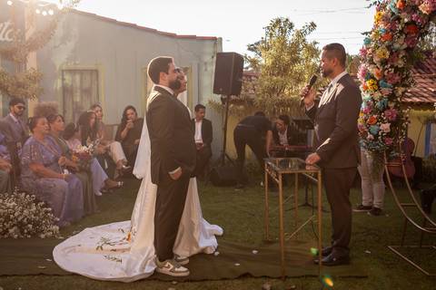 Fotografia de casamento natural e elegante'