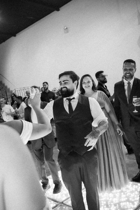 Fotografia documental de casamento'