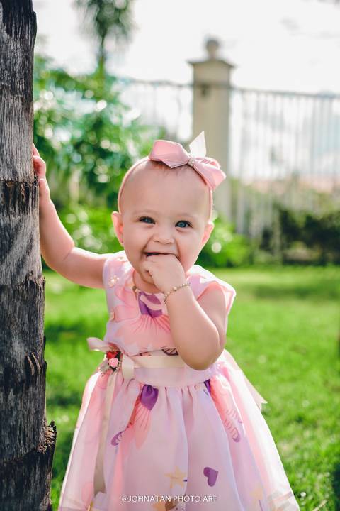 Fotografia com um sorriso lindo.'
