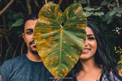 Ensaio Pré wedding criativo na cidade de Araguari.'