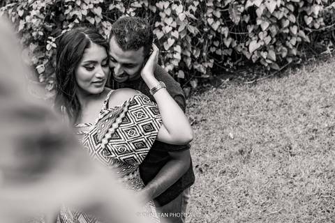 Ensaio Pré wedding criativo na cidade de Araguari.'