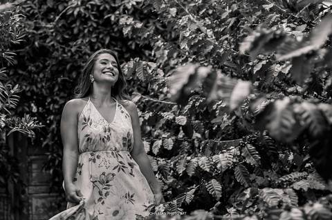 Ensaio em Araguari no Casarão Rosa Nadine escolheu a melhor forma de registrar uma data tão importante de sua vida.'