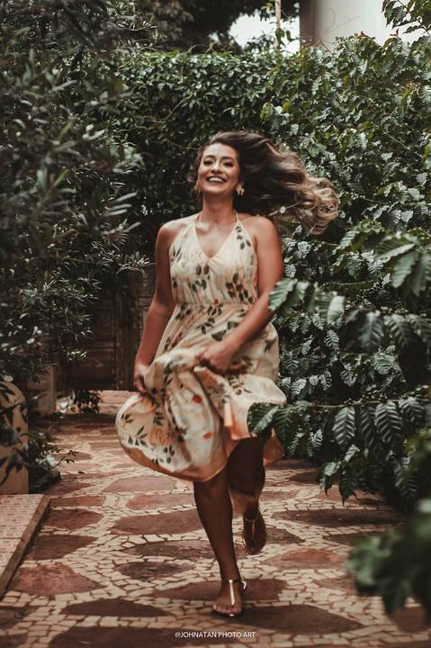 Ensaio em Araguari no Casarão Rosa Nadine escolheu a melhor forma de registrar uma data tão importante de sua vida.'