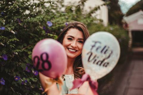 Ensaio em Araguari no Casarão Rosa Nadine escolheu a melhor forma de registrar uma data tão importante de sua vida.'