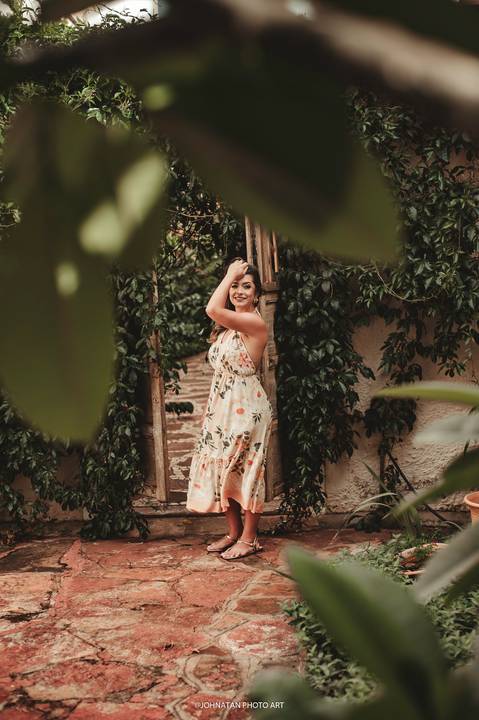 Ensaio em Araguari no Casarão Rosa Nadine escolheu a melhor forma de registrar uma data tão importante de sua vida.'