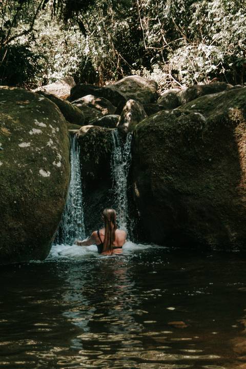 Retiro de Yoga realizado em meio à natureza em Ubatuba'