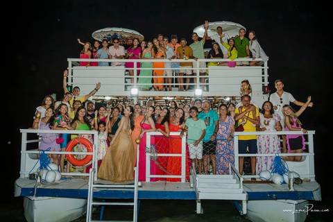 aniversario, 15 anos, em barco, litoral norte, natal, praia da redinha, fim de tarde, festa,  por do sol, diversão, decoracao, festa, amizade, familia, '