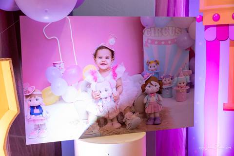aniversario de 1 ano infantil de menina tema circo rosa,  Festa com decoração, doces, brincadeiras, diversão, bolo, familia, fotografia de aniversario, fotografo infantil, fotografo em natal, festa de menina'