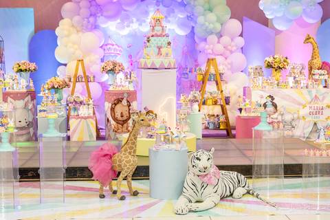 aniversario de 1 ano infantil de menina tema circo rosa,  Festa com decoração, doces, brincadeiras, diversão, bolo, familia, fotografia de aniversario, fotografo infantil, fotografo em natal, festa de menina'