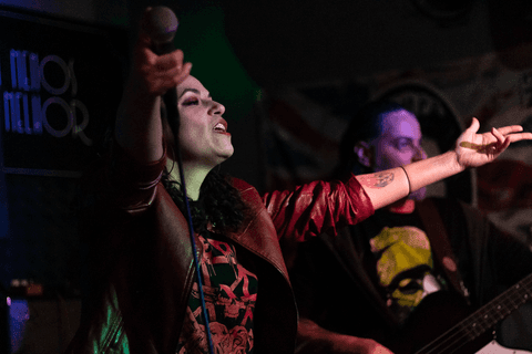 Banda ultra 77 no armazém 77 localizado na zona leste da capital de são paulo.'