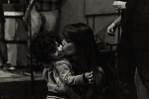 Banda ultra 77 no armazém 77 localizado na zona leste da capital de são paulo. joaquim e lays interagindo, amor de tia e sobrinho.'