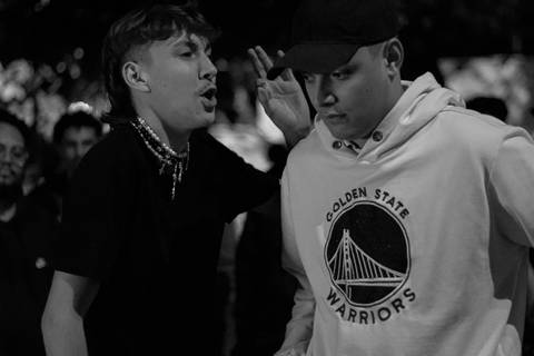 batalha do celeste nova dupla entra rimando, agora dois rapazes que passaram nas fases anteriores'