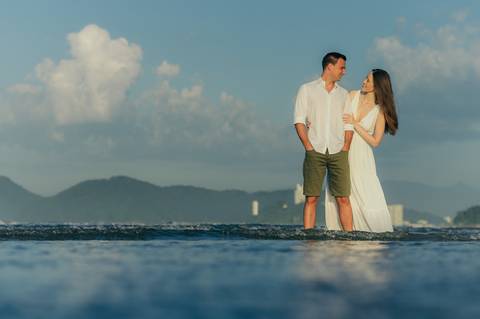 ensaio de casal em Santo SP pré wedding em São Paulo daniela radavelli fotografia fotos na praia em Santos '