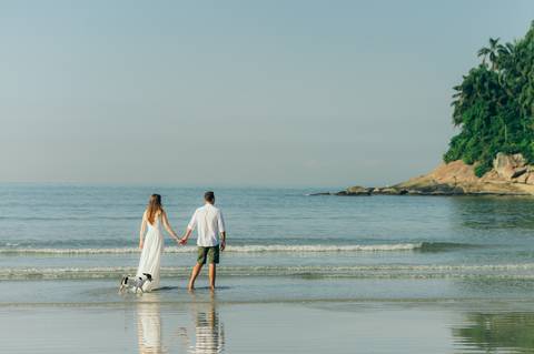 ensaio de casal em Santo SP pré wedding em São Paulo daniela radavelli fotografia fotos na praia em Santos '