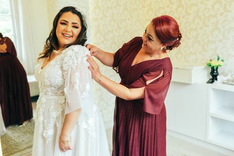 daniela radavelli fotógrafa na serra gaucha vestido de noiva cerimonia de casamento casamento caxias do sul making of noiva'