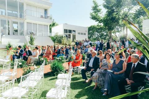 casamento ao ar livre de dia cerimonia externa  no santorini garden em garibaldi daniela radavelli fotografia fotógrafa de casamentos'