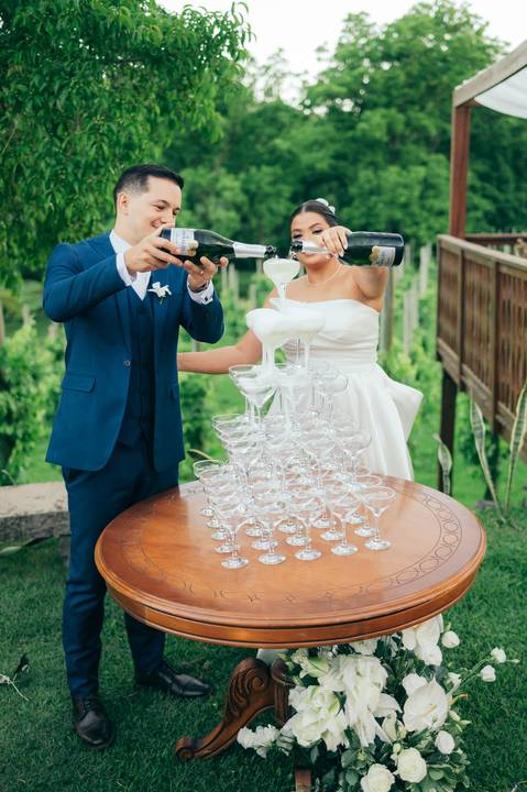 casamento de dia cerimonia externa ao ar livre cascatas de taças fotografias daniela radavelli fotografa na serra gaúcha '
