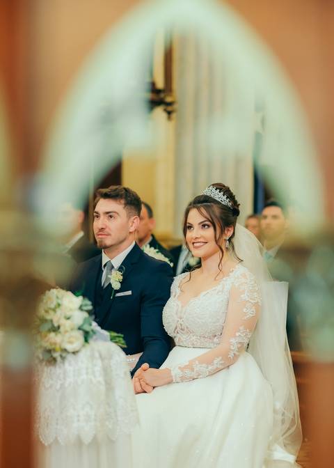  cerimonia na igreja a noite casamentos em garibaldi daniela radavelli fotografias de casamentos '