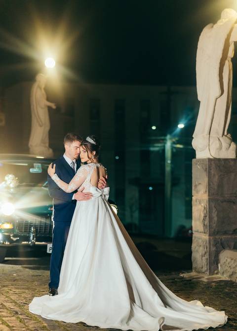  cerimonia na igreja a noite casamentos em garibaldi daniela radavelli fotografias de casamentos '