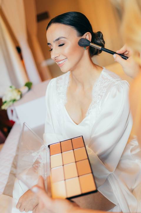 making of noiva make vestido de noiva casamento de dia cerimonia ao ar livre piegora bistro daniela radavelli fotografia'