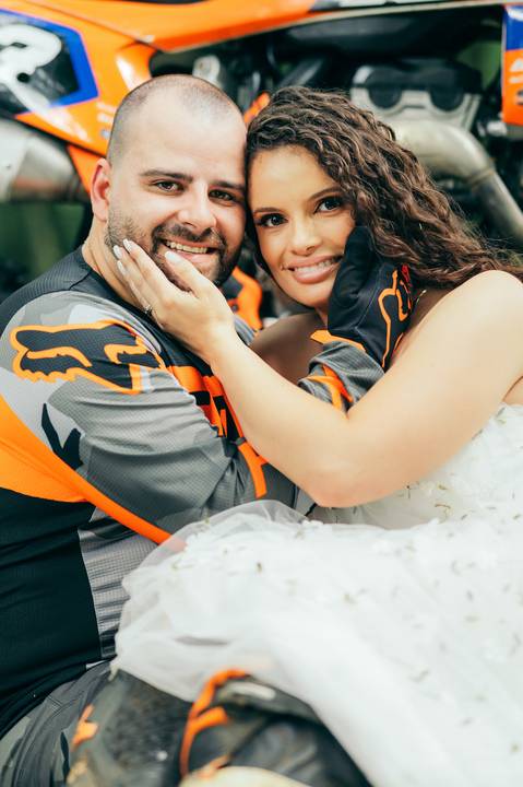 ensaio de casal daniela radavelli fotografia motocross casal offraod'