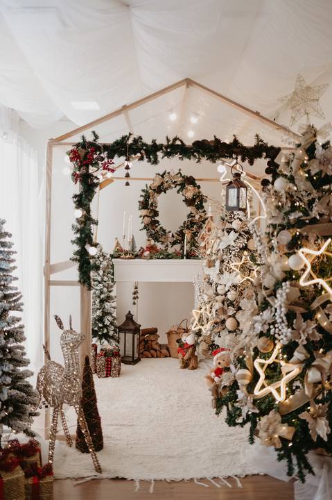 sessao de natal; ensaio de natal; sessão de natal campo grande ; mini sessao; fotos de natal; mini sessao natalina ; campo grande; fotografa em campo grande; sessao no estudio de natal ; franciele duailibi photography; cenario de natal; foto de bebe; '