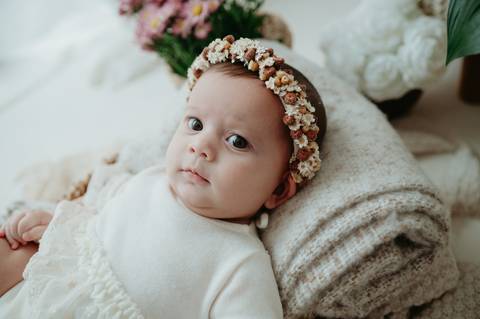 ensaio bebe menina 3 meses no estudio, estilo boho, ensaio pinterest; fotos em familia no estudio; estudio em campo grande; bebe menina; ensaio de criança; franciele duailibi fotografia'