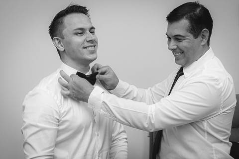 Making Of do noivo no Initi Reserva'