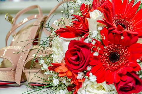 Making Of da noiva no Espaço Dorcas'