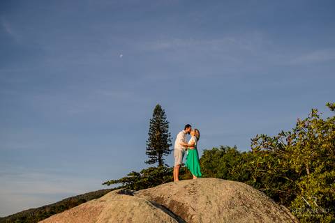Ensaio casal Sara & Jeco - Pre Wedding - Ensaio na praia - Ensaio Florianópolis - Ensaio pria Floripa - Pré Casamento'