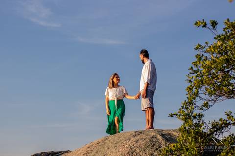 Ensaio casal Sara & Jeco - Pre Wedding - Ensaio na praia - Ensaio Florianópolis - Ensaio pria Floripa - Pré Casamento'