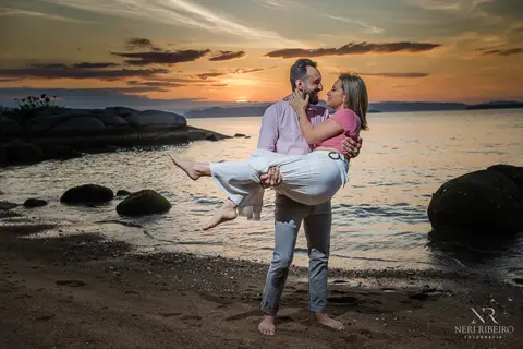 Ensaio casal Sara & Jeco - Pre Wedding - Ensaio na praia - Ensaio Florianópolis - Ensaio pria Floripa - Pré Casamento'