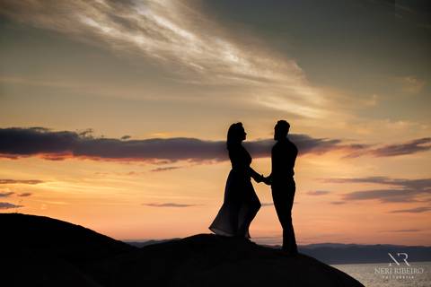 Ensaio casal Sara & Jeco - Pre Wedding - Ensaio na praia - Ensaio Florianópolis - Ensaio pria Floripa - Pré Casamento'