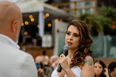 Casamento Cachoeira do Bom Jesus, Florianópolis, Tea House Floripa, Csamento Florianópolis, Fotógrafo Casamento, entrada da noiva, pai da noiva, casamento praia de Florianópolis, casamento Floripa'