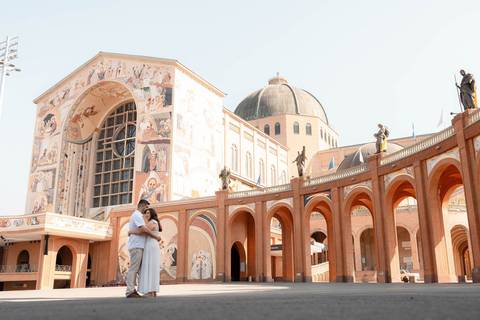 Pré Wedding Sylvia & Willian - Santuário Nacional de Aparecida'