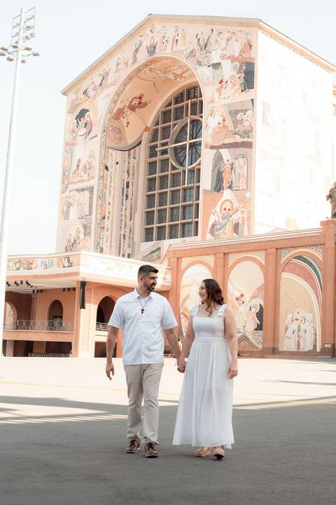 Pré Wedding Sylvia & Willian - Santuário Nacional de Aparecida'