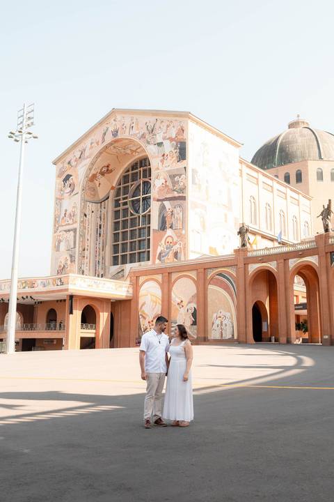 Pré Wedding Sylvia & Willian - Santuário Nacional de Aparecida'