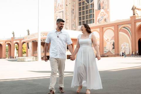 Pré Wedding Sylvia & Willian - Santuário Nacional de Aparecida'