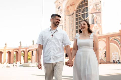 Pré Wedding Sylvia & Willian - Santuário Nacional de Aparecida'