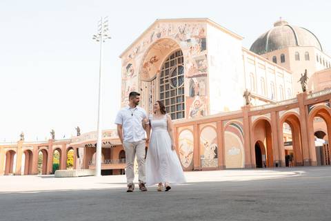 Pré Wedding Sylvia & Willian - Santuário Nacional de Aparecida'