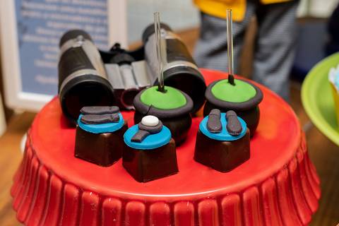 Aniversário Infantil no play- Decoração Cherry on Top - Tema Detetives do Prédio Azul - DPA'