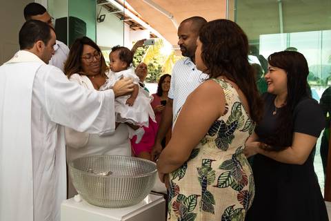 Batizado - Capela Nossa Senhora das Graças do Galeão, Vila Militar, Ilha do Governador'