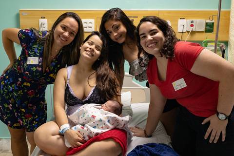 Fotografia de recém-nascido, Fotografia Documental de Família, Fotografia de Família, Hospital Pasteur - Rio de Janeiro'