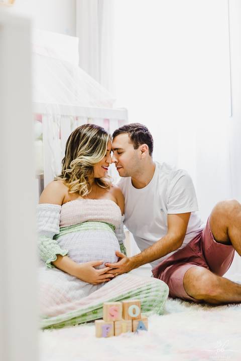 fotos-de-gestante-quarto-bebê-menina'